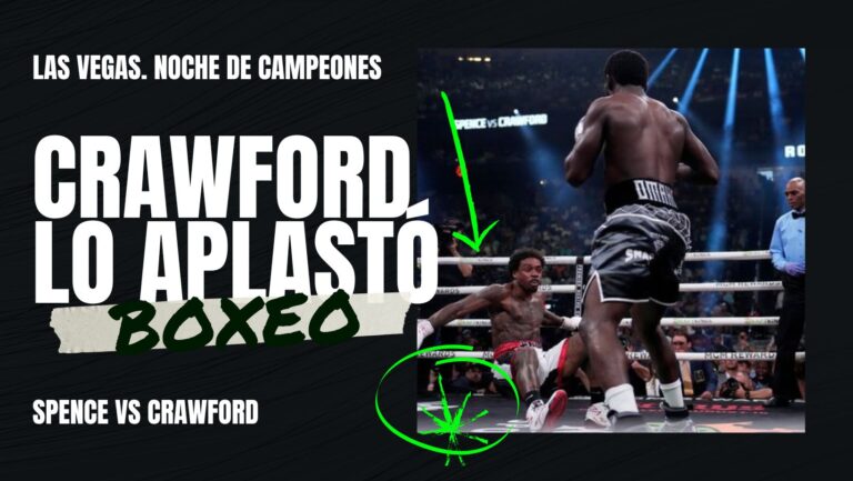 Terence Crawford aplastó a Errol Spence y se convirtió en el único peleador indiscutido en dos divisiones del boxeo