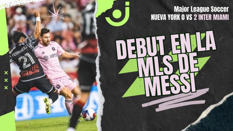 Inter Miami venció por 2-0 a NY Red Bulls. Con gol de Messi en el minuto 89